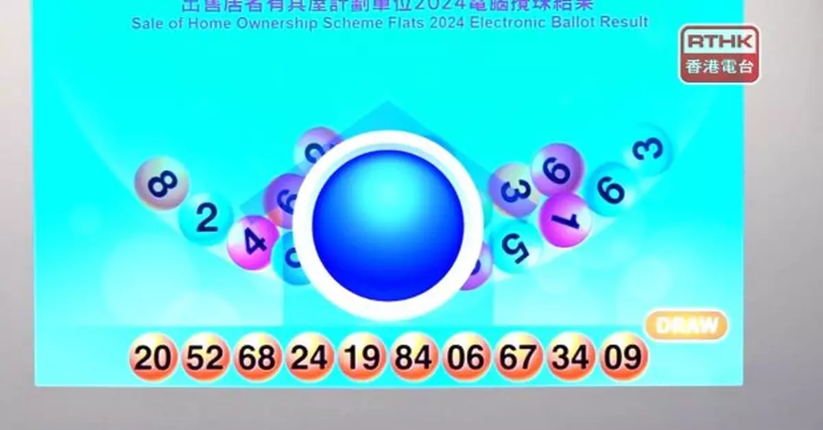 新一期居屋攪珠訂出揀樓次序
