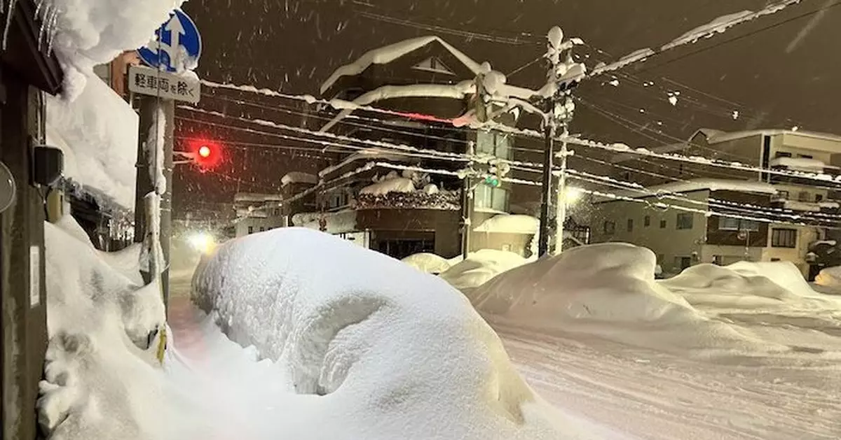 遊日注意｜大雪續襲日本東北部 氣象廳﹕多地積雪厚度超24年同期3倍