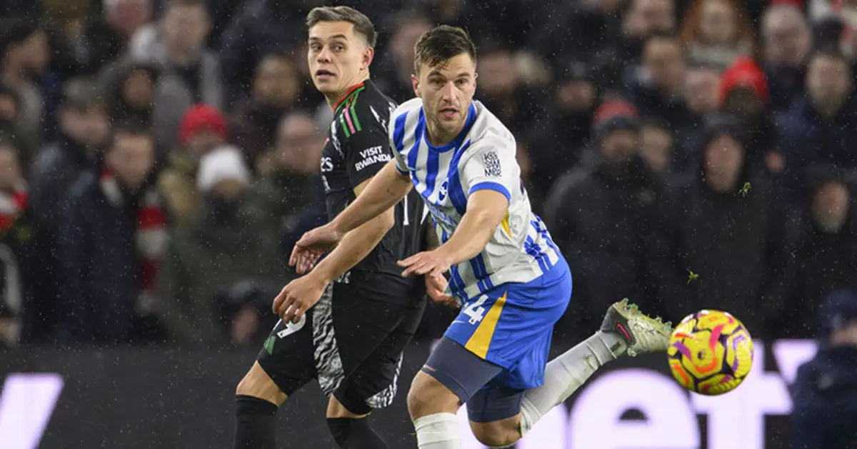 英超阿仙奴作客被白禮頓迫和1:1