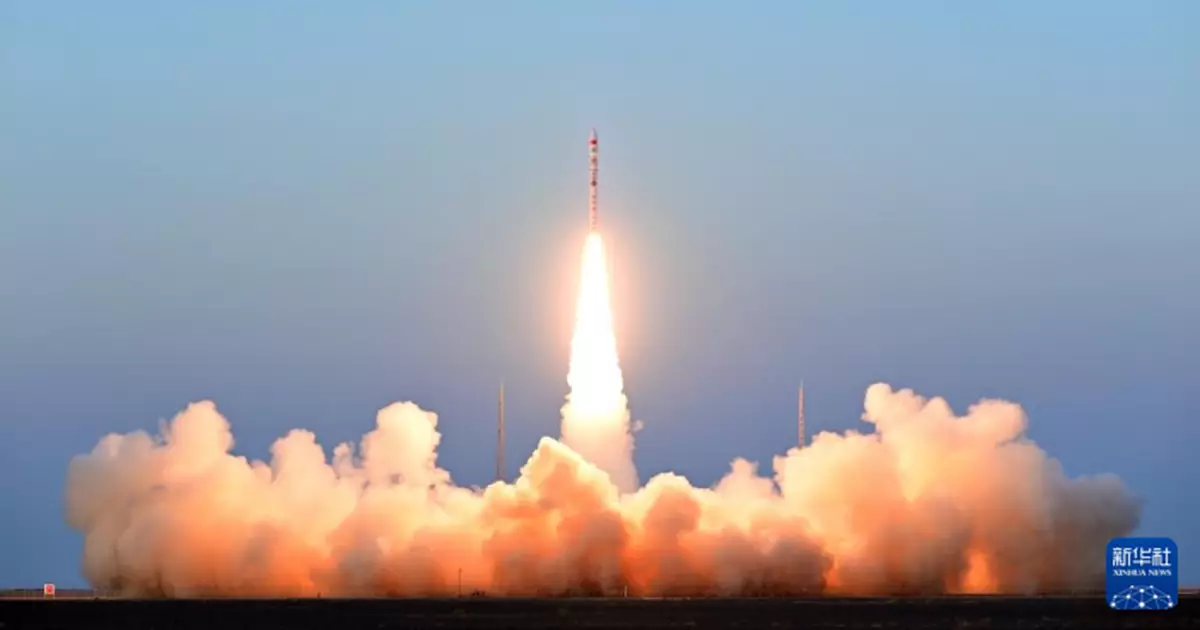 中國用谷神星一號運載火箭成功發射多顆衛星