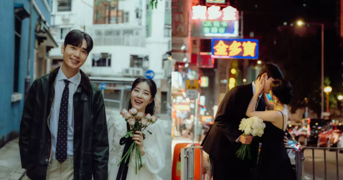 女團RAINBOW出身盧乙宣佈結婚 婚照挑選香港取景