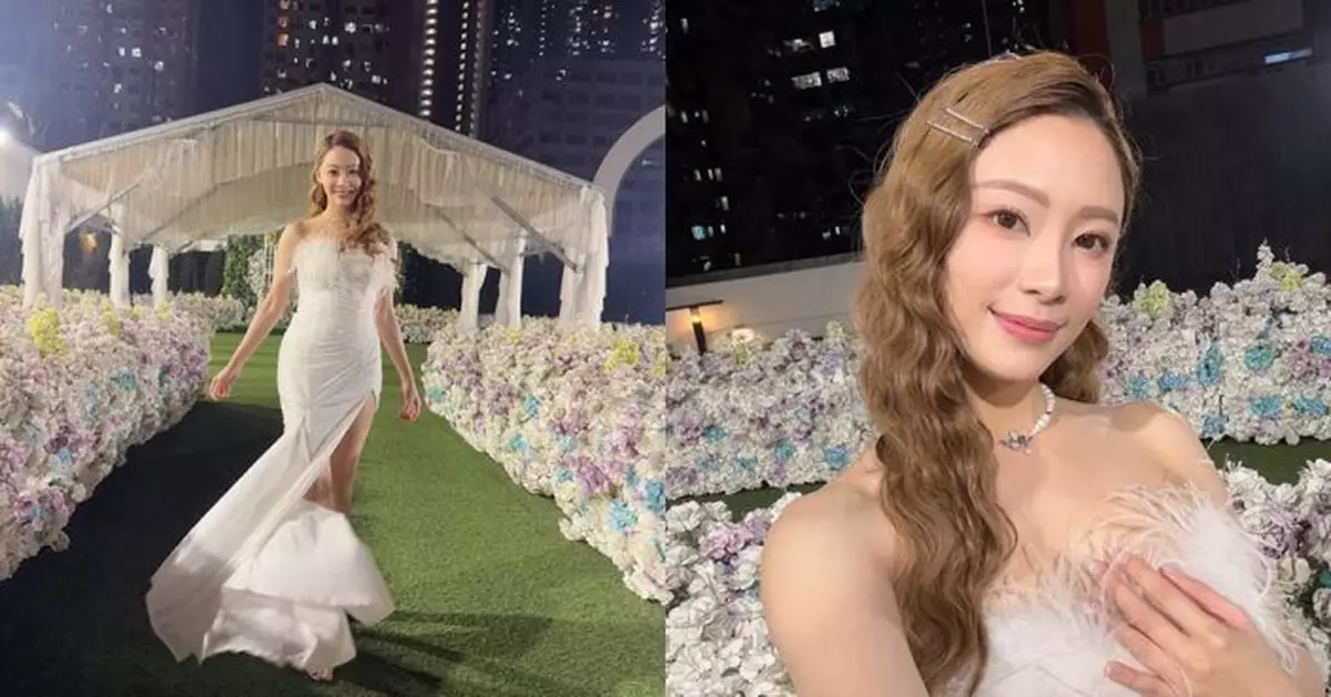 葉蒨文獲邀參加活動獻唱  高衩貼身長裙展示完美身材