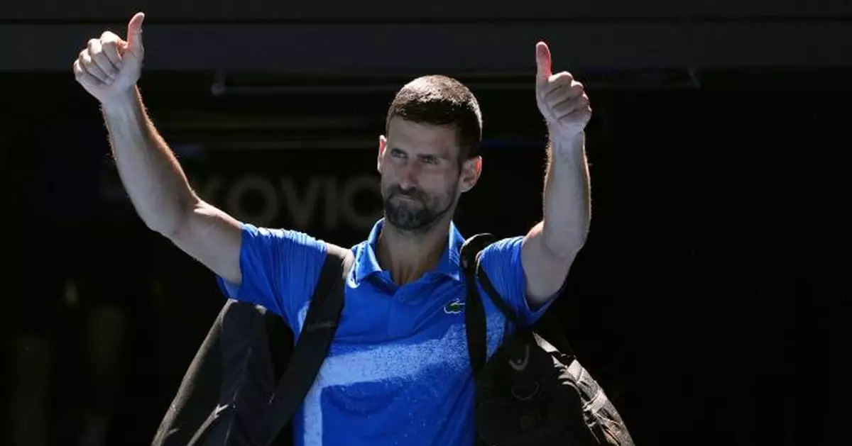 澳網祖高域男單四強因場退賽　施華利夫晉級與冼拿爭標