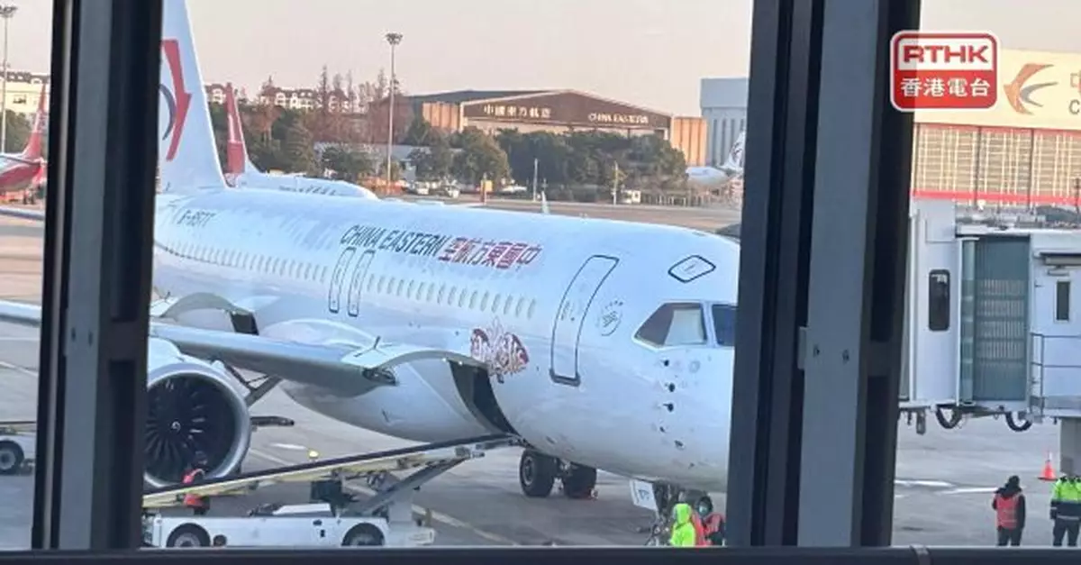 C919今起飛滬港　乘客陸續到上海虹橋機場辦理登機