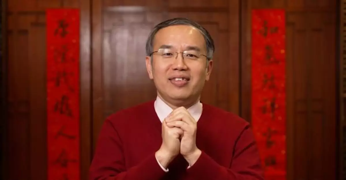 許正宇祝願香港新一年如靈蛇般敏捷應變　適時主動出擊
