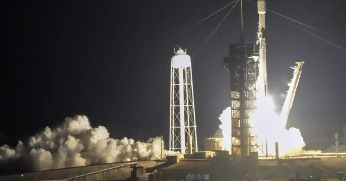 SpaceＸ火箭搭載美私企月球登陸器「雅典娜」發射升空　冀二次登月