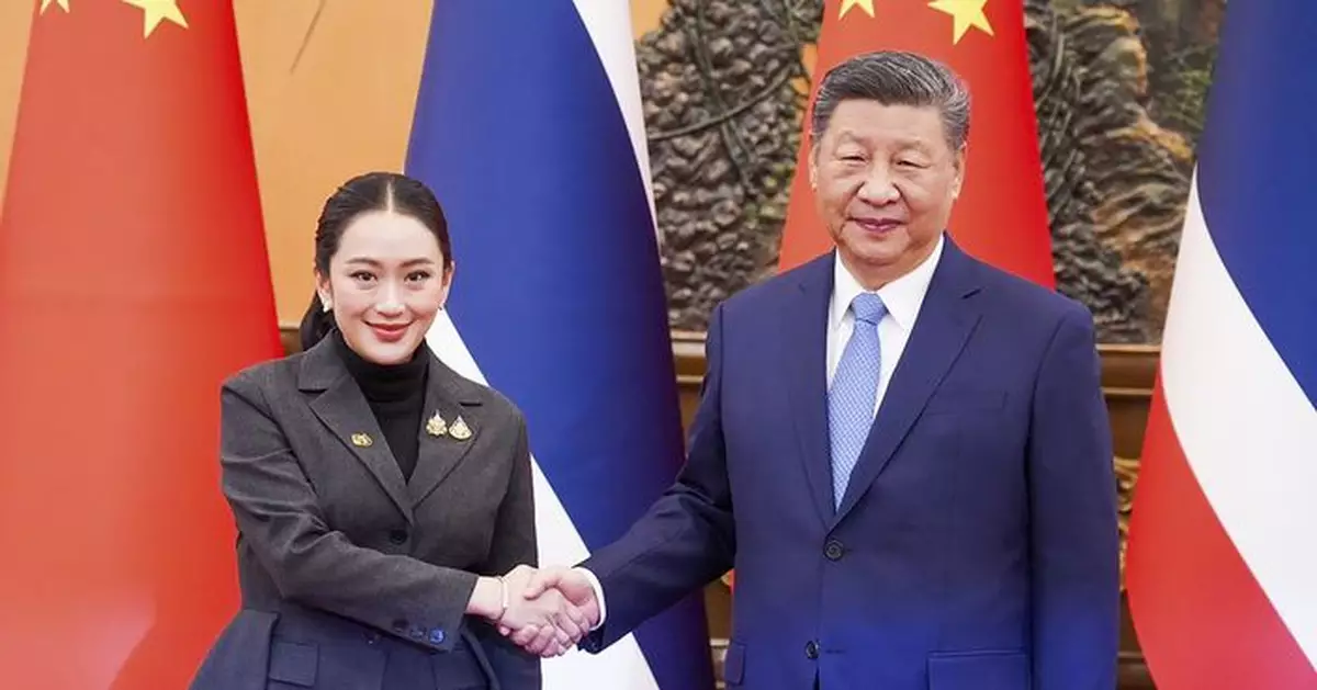 習近平晤泰國總理佩通坦 讚賞泰方有力打擊網賭電詐