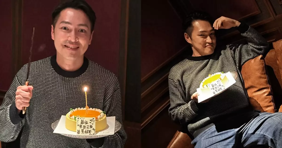 林景程與好友慶祝奪獎  意外變成「最佳男西己角」