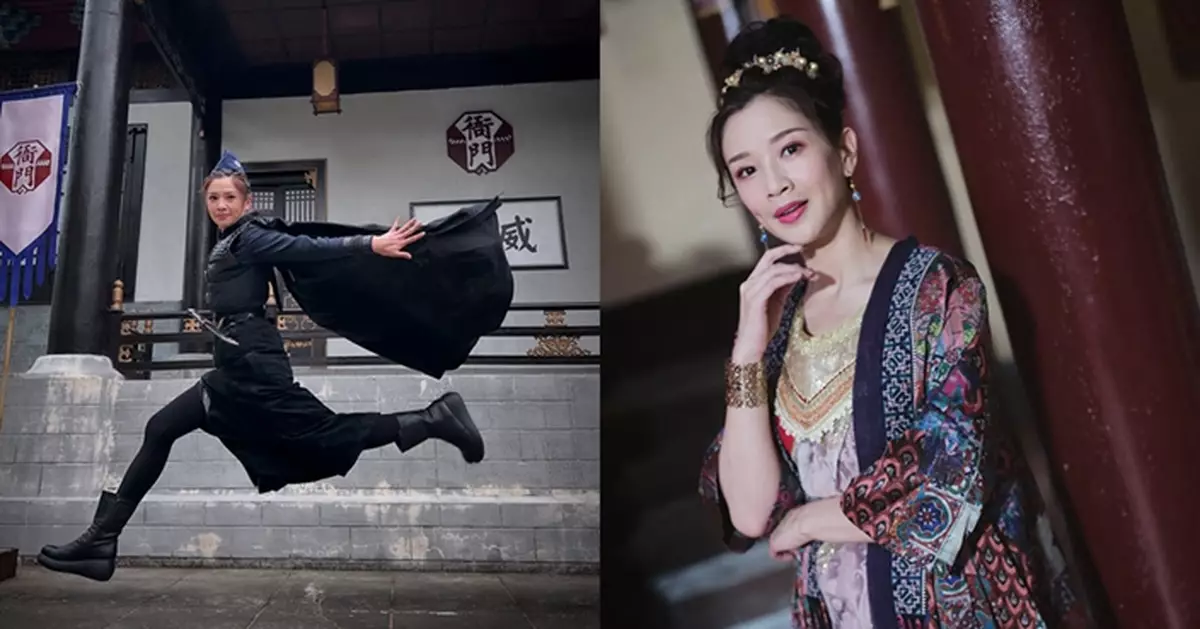 麥美恩為新劇預熱造勢  化身大俠展現高難度技能