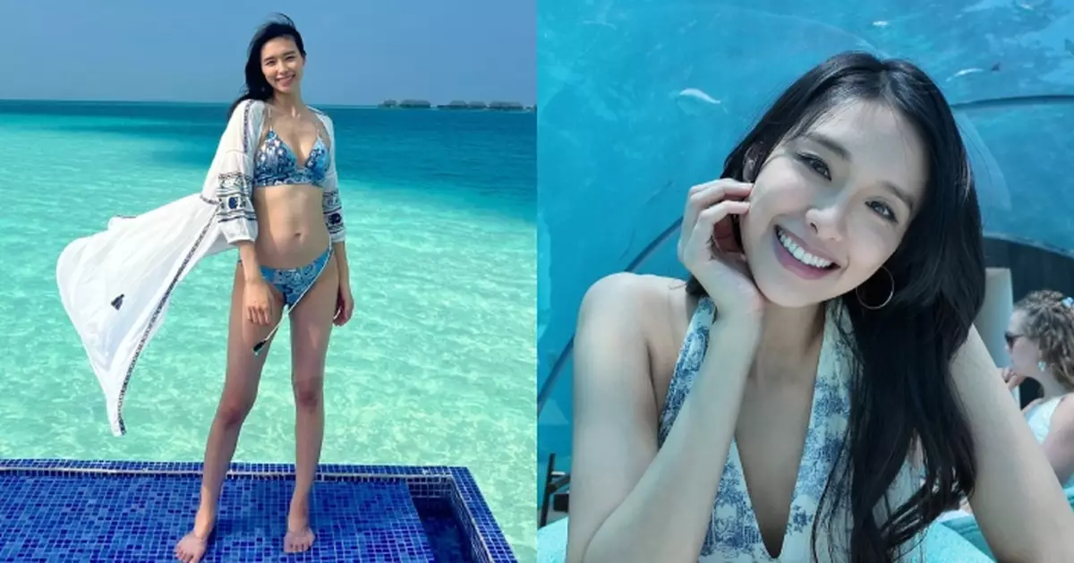 曾淑雅懷孕四個多月身形依然Fit爆 chill爆海底餐廳邊睇魚邊歎美食