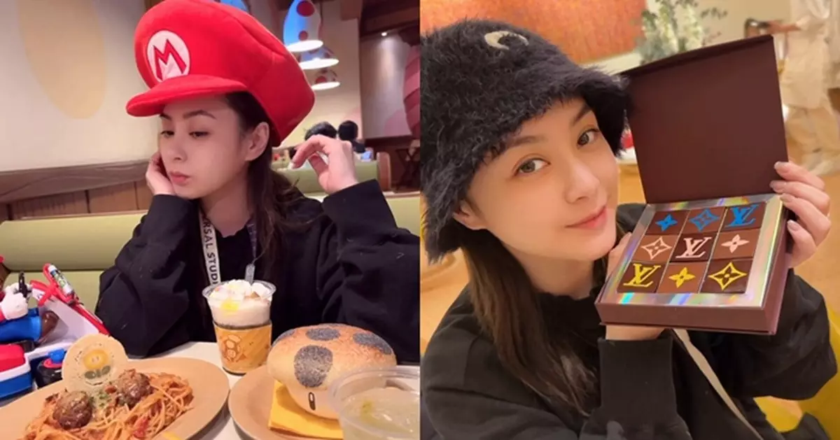 阿嬌鍾欣潼遊大阪恢復最佳狀態  扮Mario重拾童真