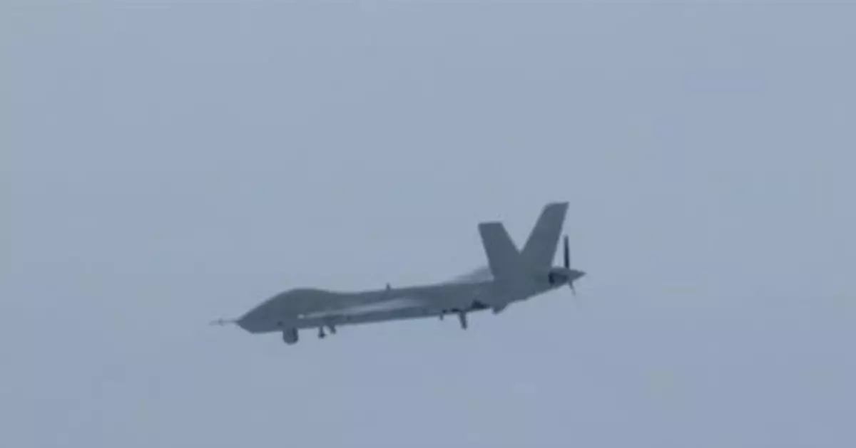 日本防衛省：發現中方無人機在沖繩周邊飛行