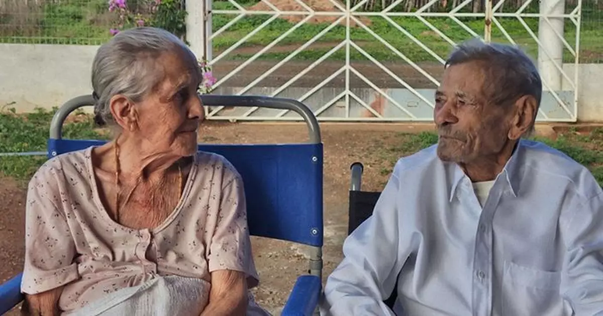 同甘共苦逾84載 巴西人瑞夫婦獲「婚姻持續時間最長」世界紀錄