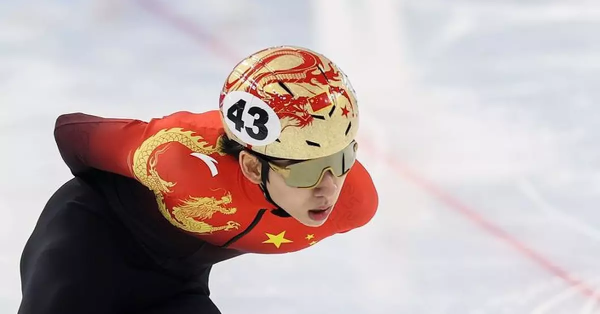 亞冬會國家隊林孝埈奪短道速滑男子500米金牌