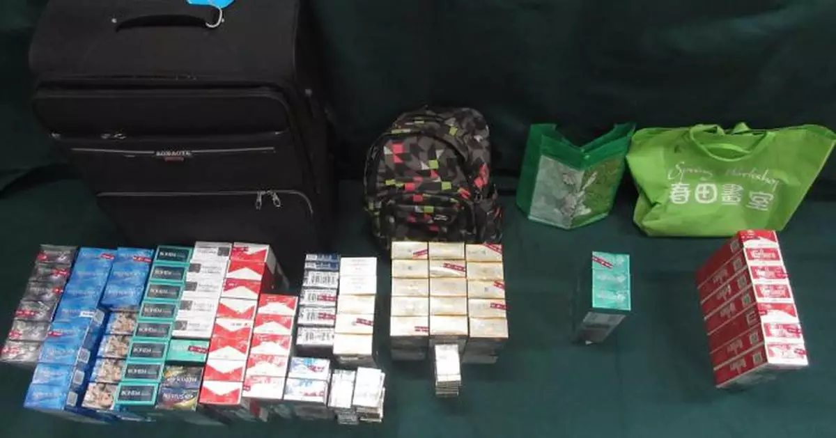 羅湖入境客管有1.8萬支未完稅香煙判囚3個月 海關表示歡迎稱具阻嚇作用