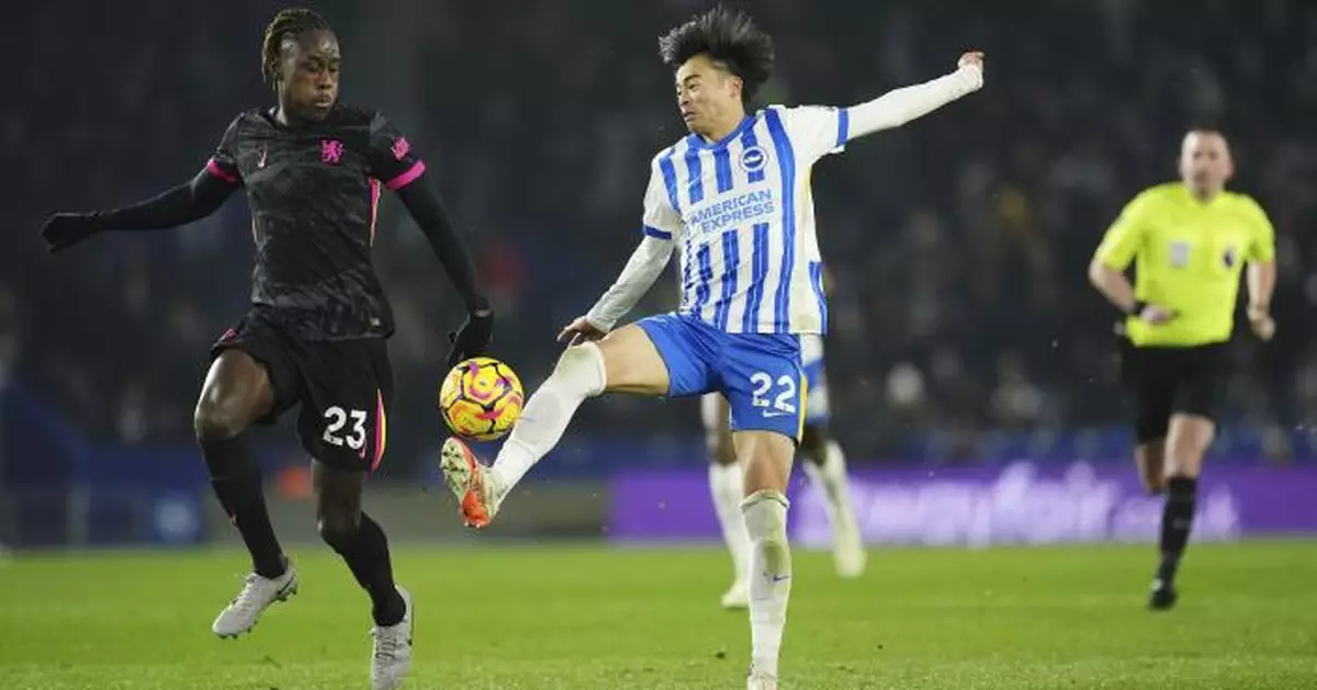 英格蘭超級足球聯賽　白禮頓3:0大勝車路士