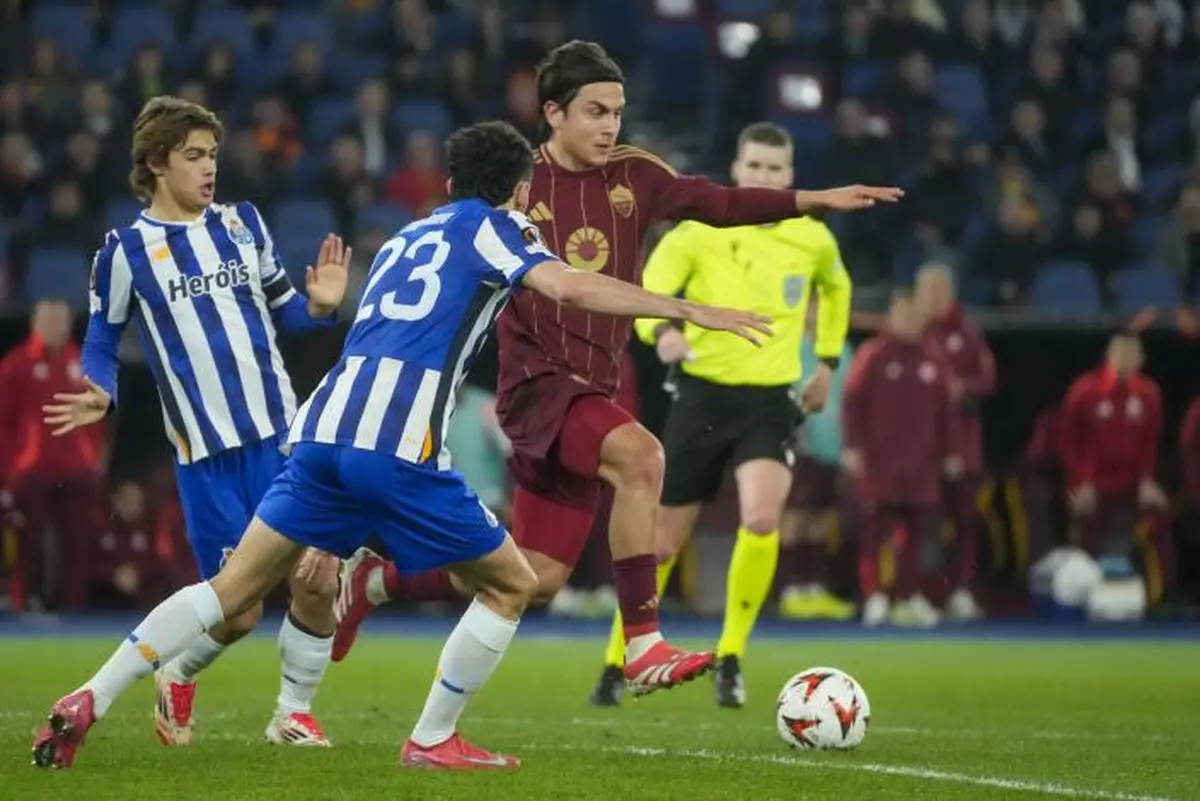 羅馬反勝波圖晉級歐霸盃十六強。AP圖片