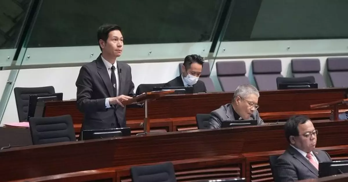 吳傑莊提議案促香港配合國家對外開放 倡升級商經局為商貿及國際合作局