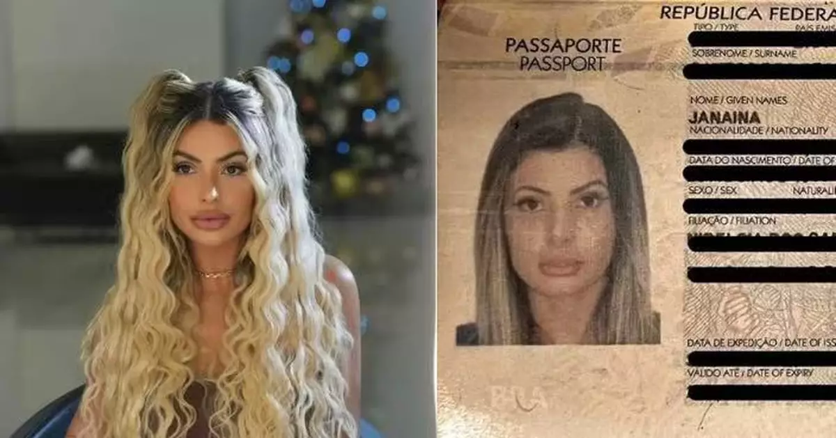 豪斥762萬整形20次 巴西女模特稱出國因護照相差異勁大頻遭攔截