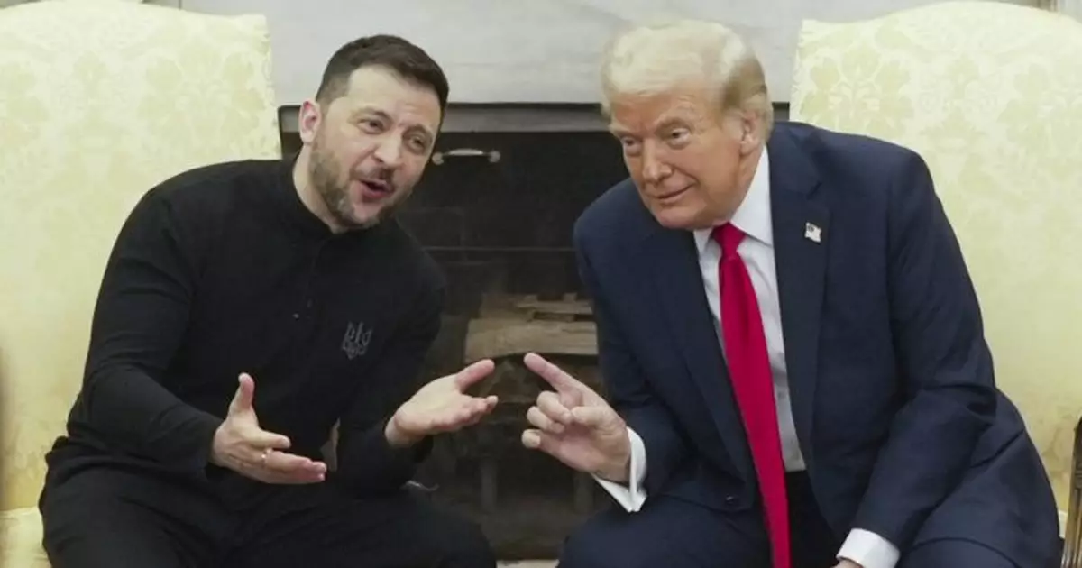 【全對話翻譯】 特朗普澤連斯基白宮會晤演變為高聲爭吵