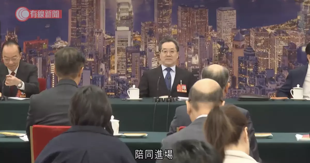 全國兩會｜馬逢國引述丁薛祥：香港過去一年取得新突破 經濟金融持續向好國際影響力升