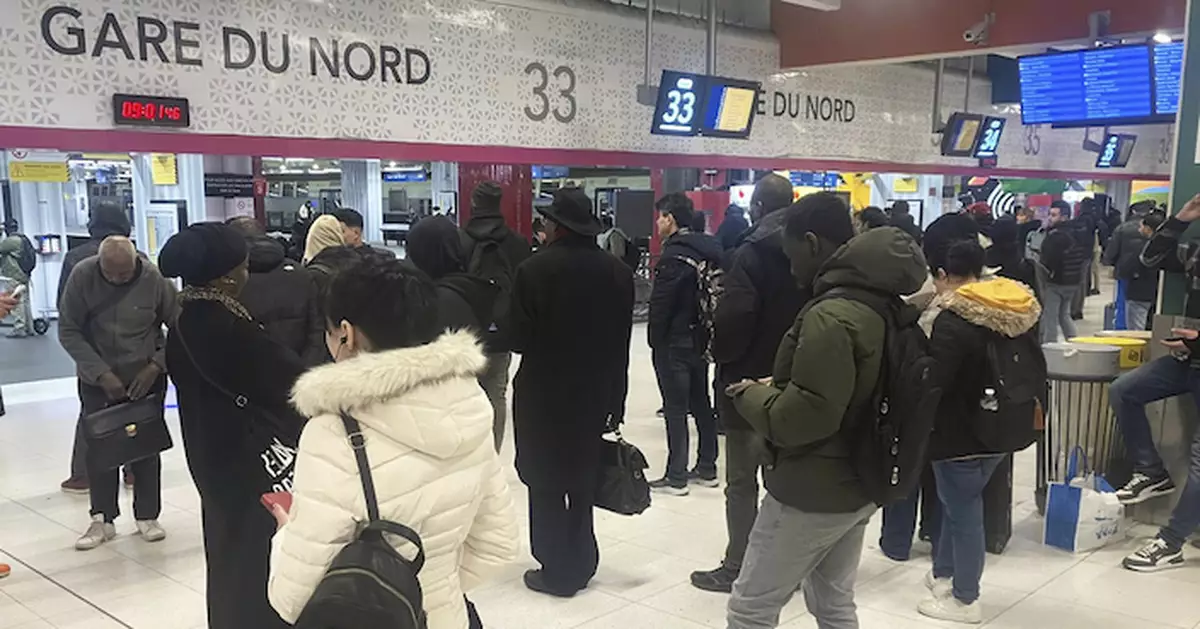 車站附近路軌發現未爆戰時炸彈 進出法國巴黎北站列車服務全部停運