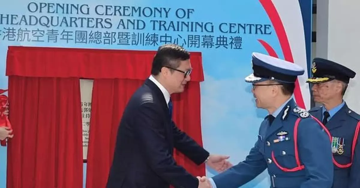 鄧炳強出席航青新總部啟用儀式 稱由爭取到見證「入伙」倍感安慰