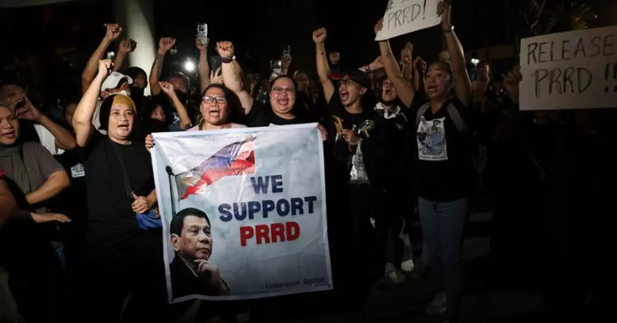 菲總統證實杜特爾特被送往海牙法庭 將面對反人類罪行審訊