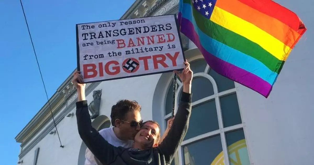 華府禁跨性別人士參軍 聯邦法官暫緩執行禁令