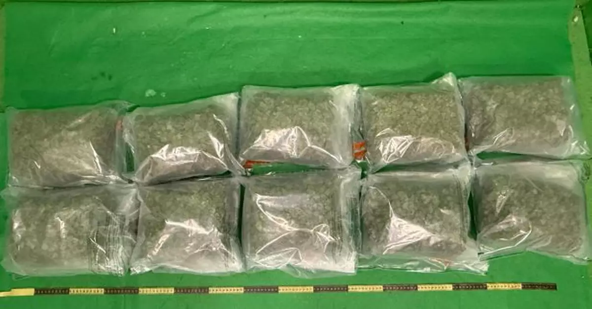 泰國抵港旅客行李藏有懷疑大麻花　於機場被捕