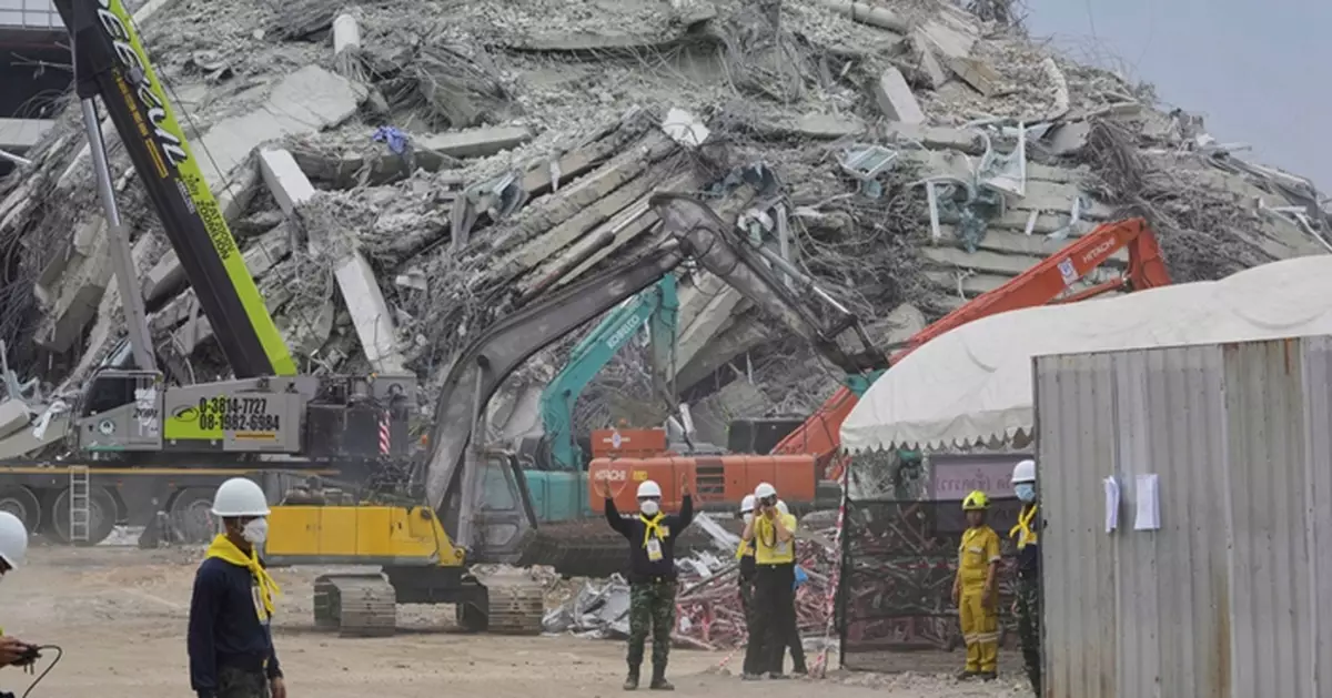 緬甸大地震 | 中鐵十局泰國分公司主管曼谷被捕　涉違外商經營企業法