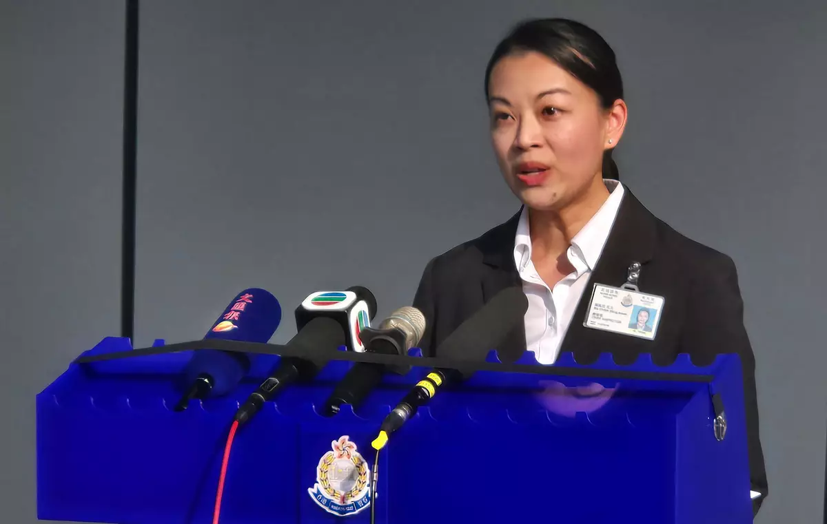 新界南總區防止罪案辦公室主任陳詠君