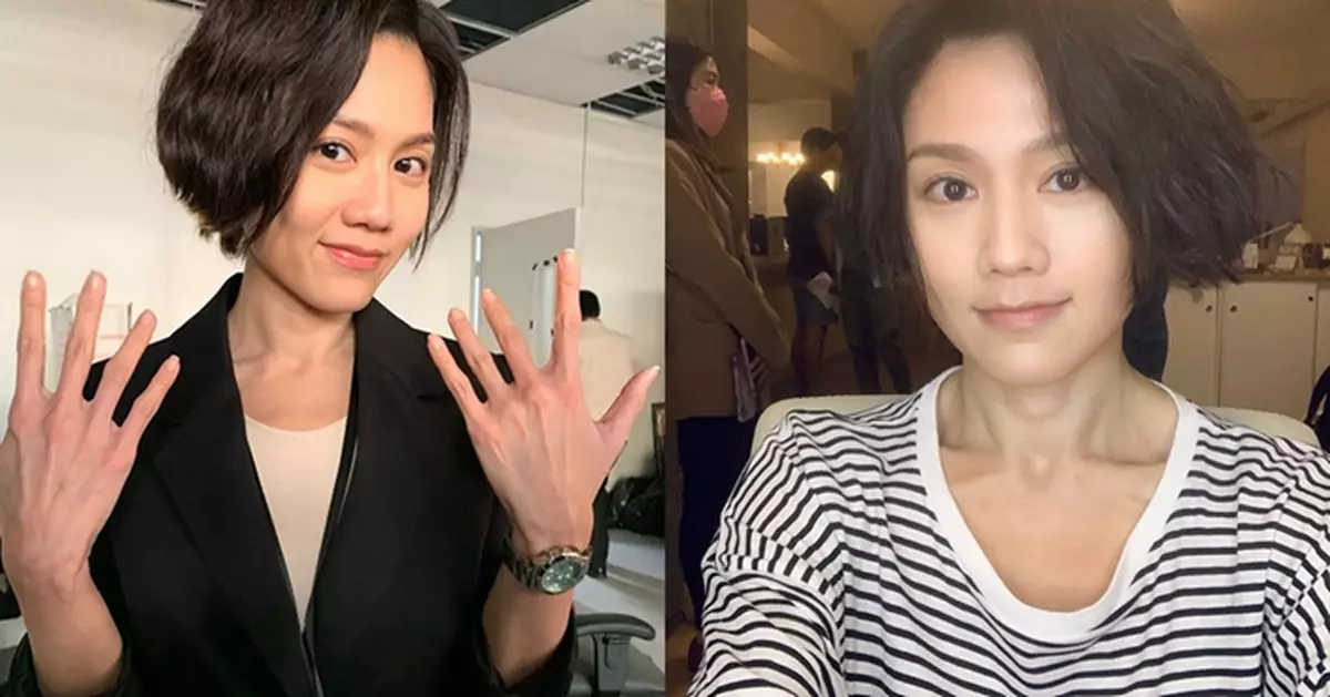 周秀娜以短髮示人  直言首次嘗試新造型