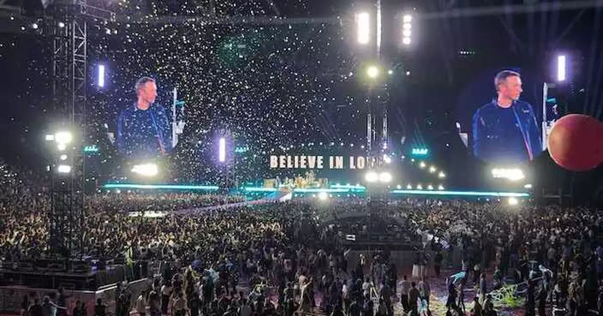 Coldplay演唱會尾場天氣或轉涼兼有雨 啟德體育園提醒樂迷做好準備
