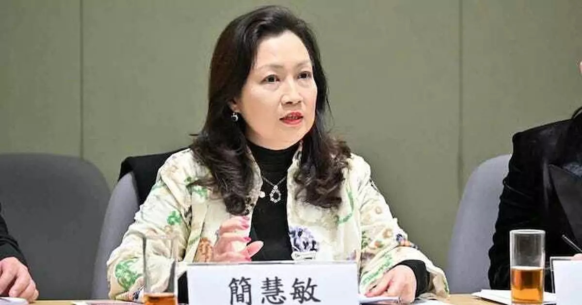 簡慧敏﹕政府既應維持穩健財政政策 亦要保持審慎樂觀展現信心