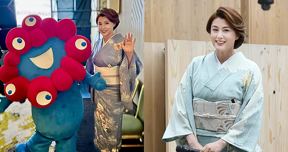 藤原紀香華麗現身大阪世博 和服迎賓展現國民女神風範