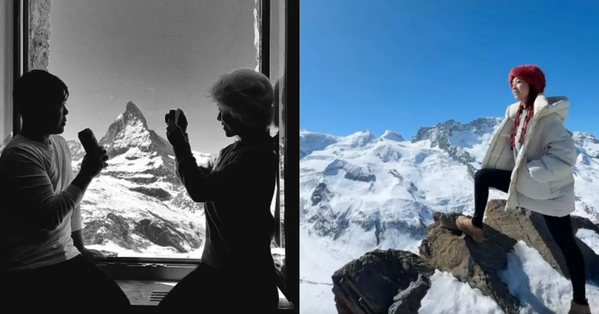 實現老公夢想入住瑞士絕美雪山酒店 黃心穎：圓滿的旅程