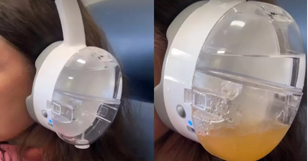 似全罩式耳機！國外公司推「真空洗耳裝置」實測流出渾水引網民驚呼噁心