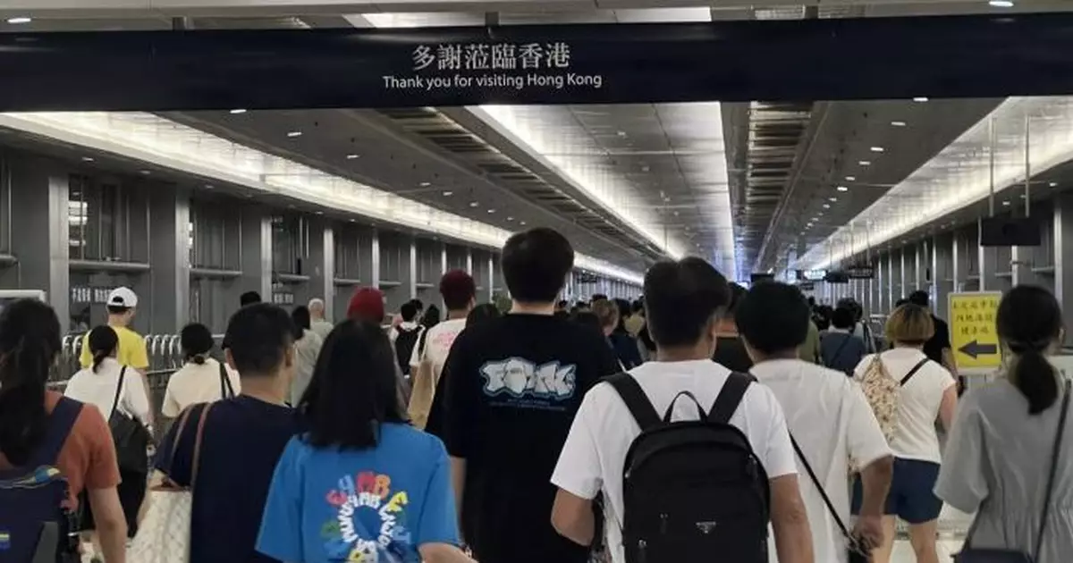 五一黃金周料571萬人次進出香港　周六及下周一為出入境高峰