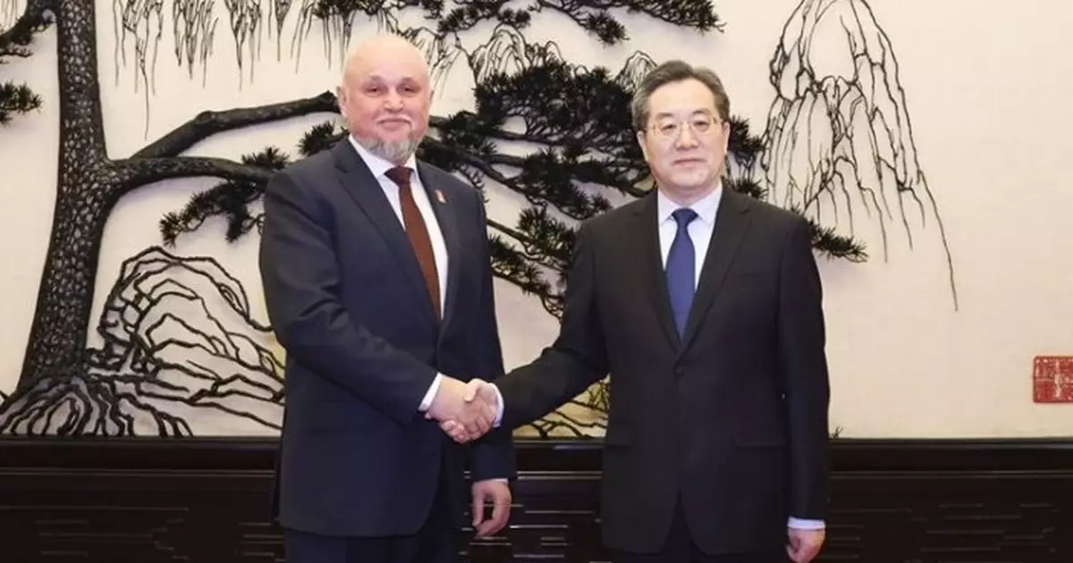 丁薛祥北京晤俄能源部長　強調能源合作是中俄務實合作重要基石