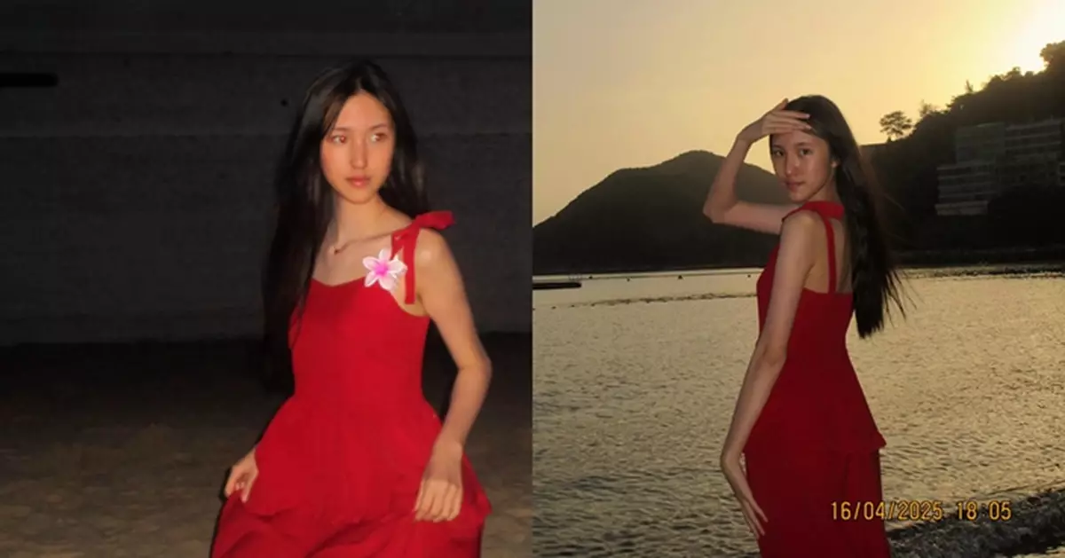 郭可盈15歲愛女派福利  林天若亭亭玉立星味十足