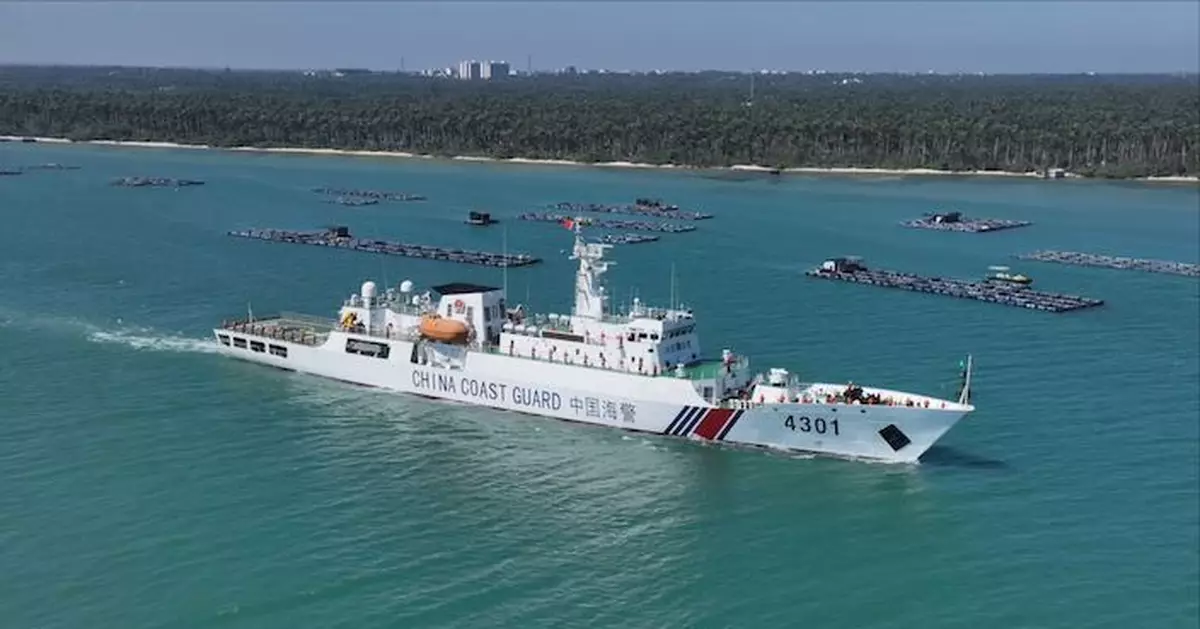 中越海警開展北部灣聯合巡邏 海警永警永興艦西沙艦出動