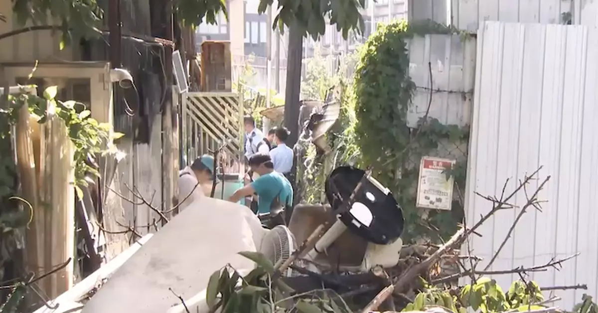 元朗村屋火警後三個月工人清理時發現焦屍 警重案組接手調查