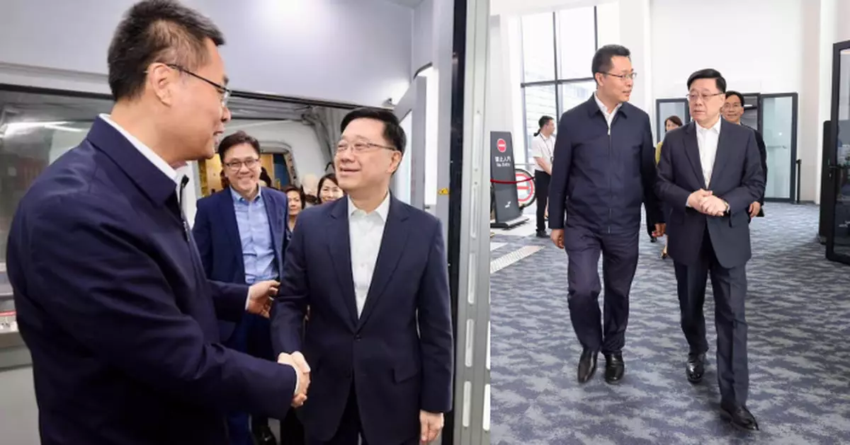 李家超抵杭州 將出席浙港高層會晤簽署合作協議