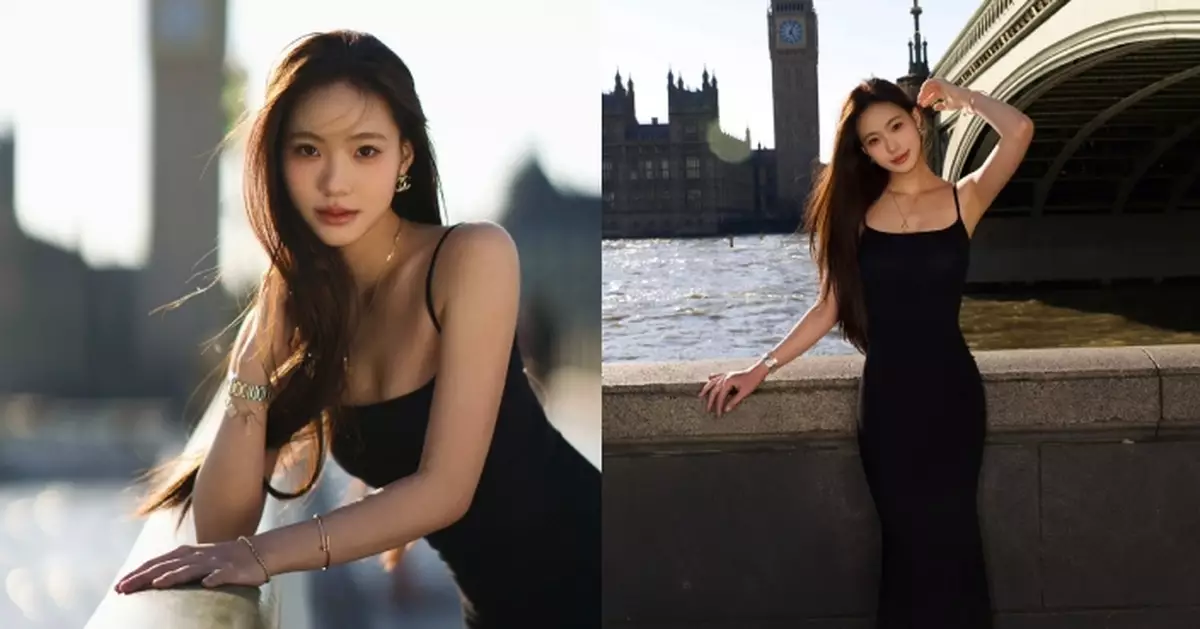 小S二女Lily泰晤士河畔留倩影展超模氣質 網民感嘆：像姨媽一樣美麗