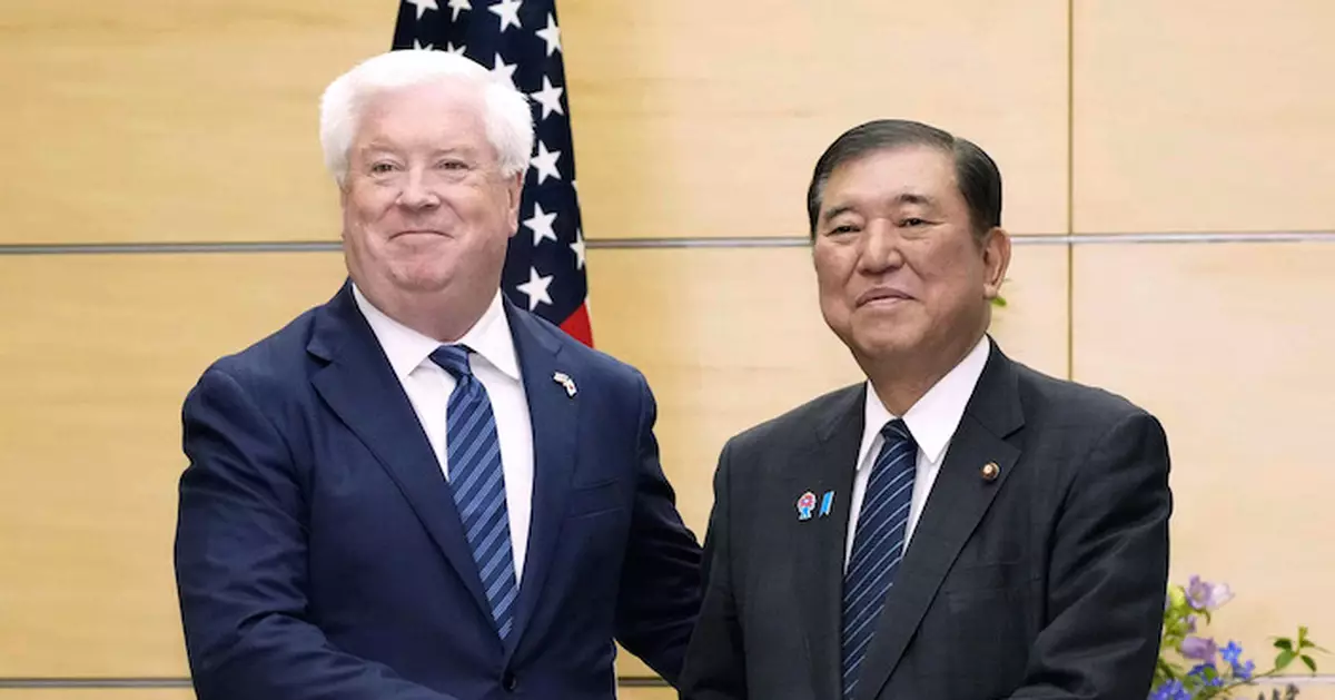 石破茂晤新任美駐日大使格拉斯 稱妥善處理駐日美軍案件至關重要