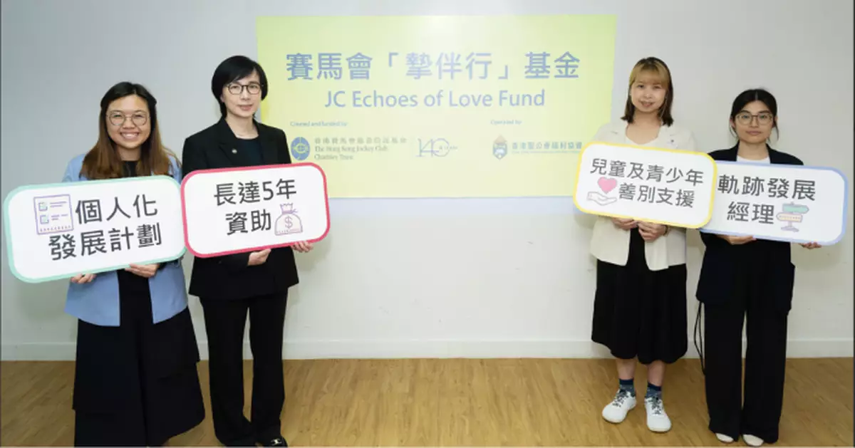 賽馬會「摯伴行」基金 陪伴喪親少年渡過成長挑戰 重拾人生軌跡