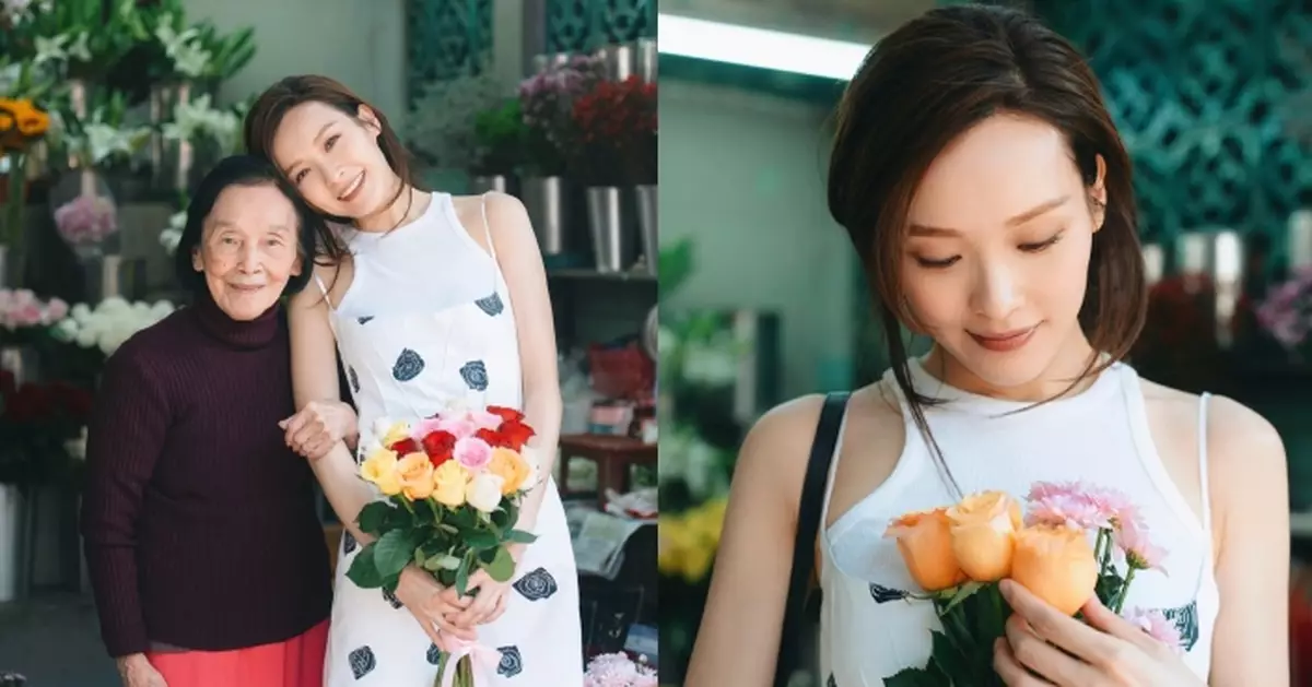 李佳芯到訪百年老字號花店有感而發 「無形的喜樂」對現狀感滿意