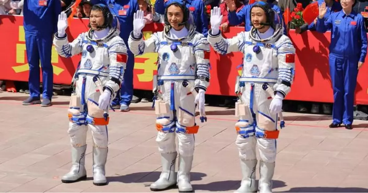 神舟二十號3名太空人領命出征