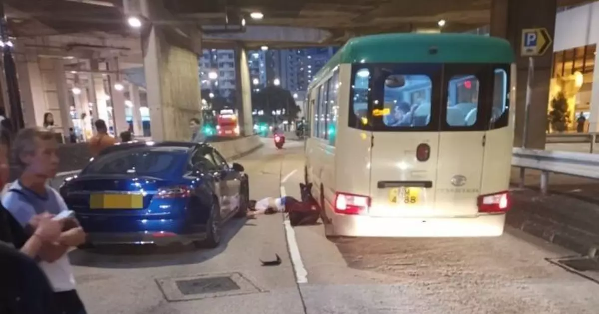 葵涌男途人疑遭私家車撞倒 昏迷送院司機涉危駕被捕
